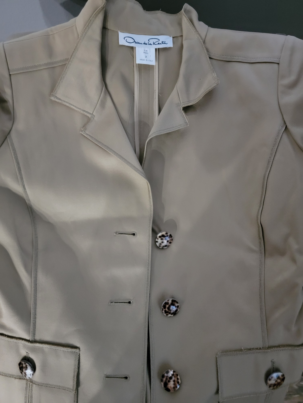 Oscar de la Renta Jacket and Skirt Business Suit